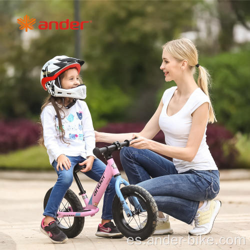 bicicleta de equilibrio rosa sin pedal para niñas